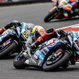 Das Yamaha-Werksduo verpasste das Podium in allen drei Rennen