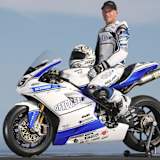 Régis Laconi fuhr 2009 für das Ducati-Team DFX Corse