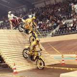 Das 1. Internationale ADAC-Hallen-Motocross Stuttgart im Jahr 1983