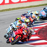 Daniel Holgado in seinem letzten Moto3-Rennen