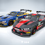 Die beiden HRT Ford Performance Ford Mustang GT3
