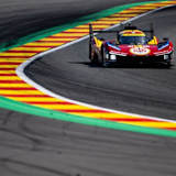 In Spa auf der Pole-Position: Der Ferrari 499P von Antonio Fuoco