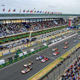 Immer ein Spektakel: Der Rennstart zu den 24h Le Mans