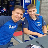 Max Enderlein (li.) mit Marvin Siebdrath