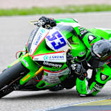 Jorke Erwig in der IDM Supersport