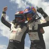 Die Sieger Janne Halttunen und Kalle Rovanperä