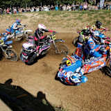 Klare Sache: Prümmer/Blume gewinnen den zweiten Start vor Uhlig (#69), Hengster (#914), Käser (#84) und Erlecke (#55)