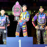 Die Top-3 der EM (v.l.): Leon Madsen, Andzejs Lebedevs und Kacper Woryna