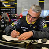 Luca Lunetta, der Technische Direktor Marco Grana, Filippo Farioli und Paolo Simoncelli