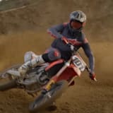 Mattia Guadagnini mit der Ducati Desmo450 MX auf der Rennstrecke in Ottobiano