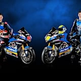 Alessandro Zaccone und Luca Bernardi mit ihren Ducati V21L