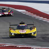 Zwei Ferrari 499P in Austin