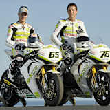 Max Neukirchner (re.) war schon mit Jonathan Rea in Australien