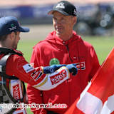 Hans Nielsen (re.) ist dem Speedway-Sport bis heute eng verbunden – hier mit Leon Madsen