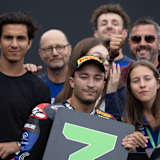 Can Öncü bei seinem Sieg in Valencia 2018