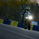 Nico Thöni auf der Kawasaki in Le Mans