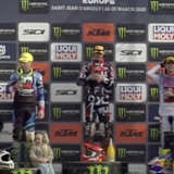 Tim Gajser gewann vor Romain Febvre und Lucas Coenen