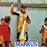 Markus Reiterberger (Mitte) mit Luca Grünwald (re.)