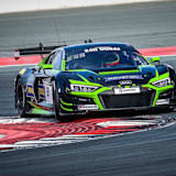 Der Sainteloc Racing Audi nimmt die 24h Dubai von der Pole-Position auf
