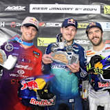 Walker, Bolt und Lettenbichler (v.l.n.r) in Riesa