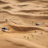 Nur ein kleines Detail im großen Kontext: Sechs Helis, die auf Abruf stehen.