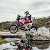 Sebastian Bühler ist bei der Desafio Ruta 40 gut unterwegs