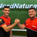 Jorge Navarro und Teammanager Nacho Calero