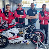 Valentin Debise beim Jerez-Test mit Renzi Ducati