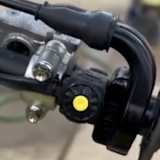 Der Elektrostarter an Ken Roczens Suzuki