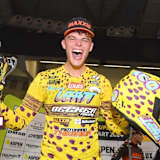 Nico Koch freute sich über seinen zweiten Platz