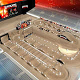 Die Strecke in der La Défense Arena