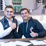 Kevin Arnold und Bruno Spengler (v.l.n.r.)