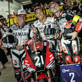 Andrea Locatelli, Katsuyuki Nakasuga und Jack Miller (v.l.)