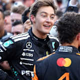 George Russell und Lando Norris