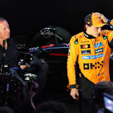 Martin Brundle und Oscar Piastri nach dem Katar-GP