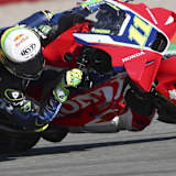 Diogo Moreira bei seinem MotoGP-Debüt in Valencia