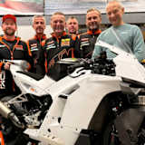 Das Team Freudenberg beim KTM-Workshop, rechts Projektleiter Andre Klipphahn