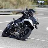 Sie umkurvte wieder mal alle und setzte sich an die Spitze: BMW R1300GS