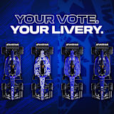 Williams schlägt den Fans verschiedene Lackierungen des Rennwagens vor