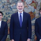 Marc und Alex Marquez mit König Felipe VI.