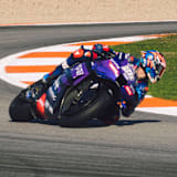 Izan Guevara bei seiner Premiere auf der MotoGP-Yamaha