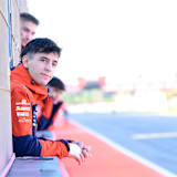 Moto3-Weltmeister Jose Antonio Rueda als Zaungast beim Valencia-GP