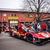 Weltmeisterauto: Der Ferrari 499P in Maranello