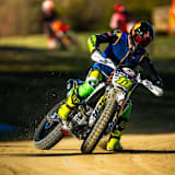 Diogo Moreira ist auf dem «Dirt-Bike» einer der Schnellsten