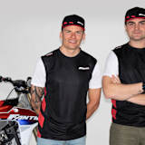 Das Fantic Werksteam mit Brent Van Doninck und Alberto Forato