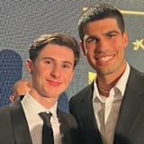 Maximo Quiles mit Carlos Alcaraz 
