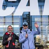 Gresini-Pilot Aldeguer ließ sich in Bologna als bester Rookie feiern