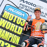 Jose Antonio Rueda sicherte sich 2025 überlegen den Moto3-WM-Titel