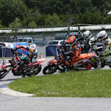 Nur eine Momentaufnahme: Bauer vor Höllbacher und Buschberger