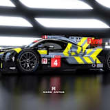 Mit diesem Aussehen geht der ENSO CLM P1/01 in die 24h von Le Mans